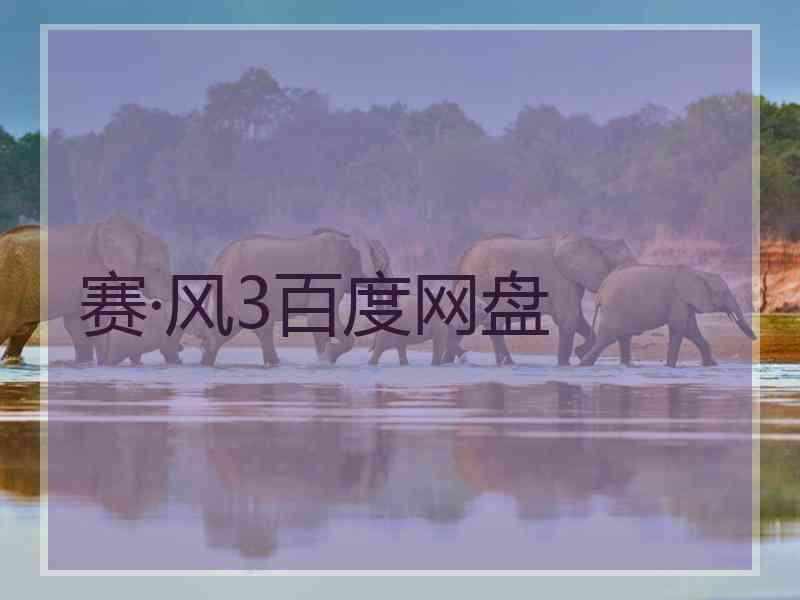 赛·风3百度网盘