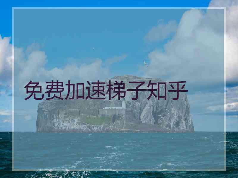 免费加速梯子知乎