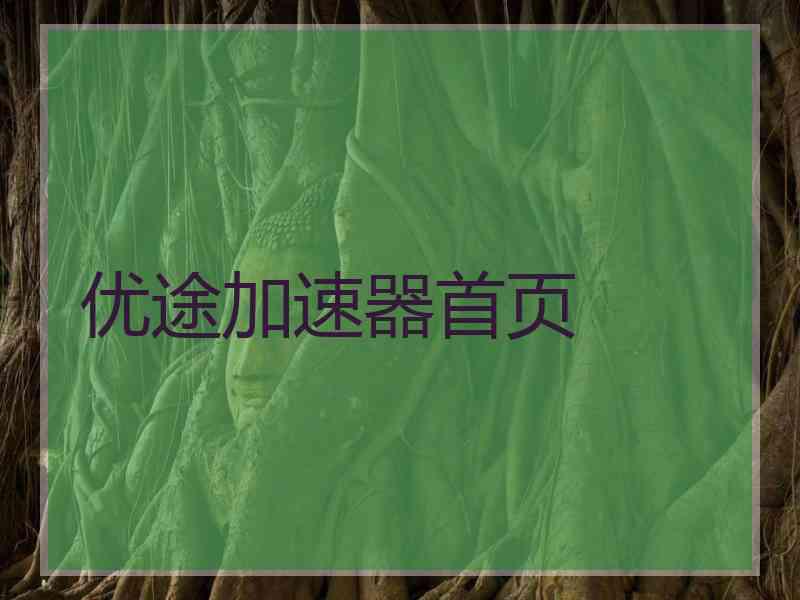 优途加速器首页