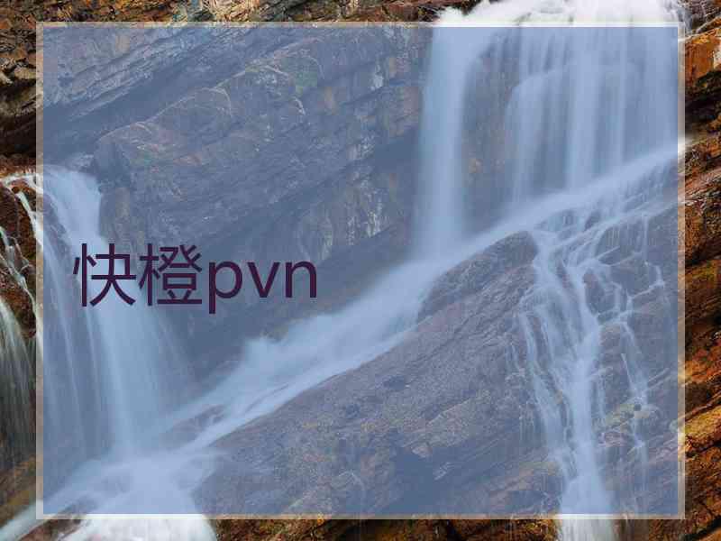 快橙pvn