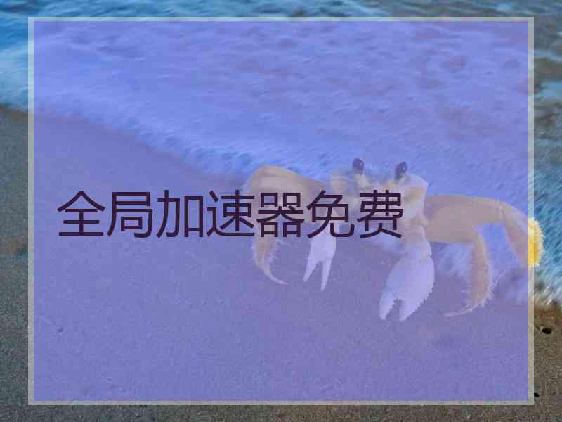 全局加速器免费