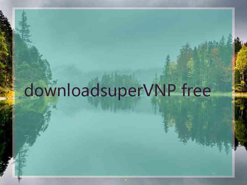 downloadsuperVNP free
