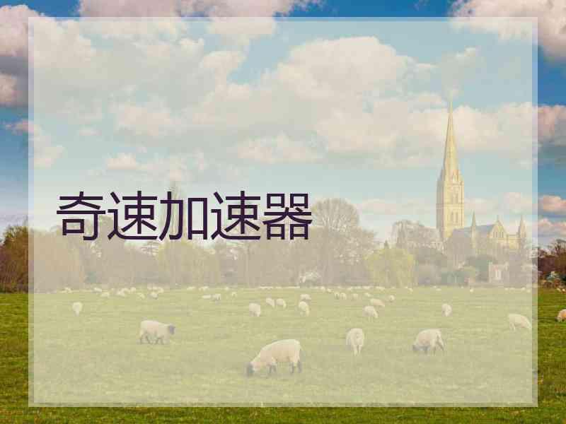奇速加速器