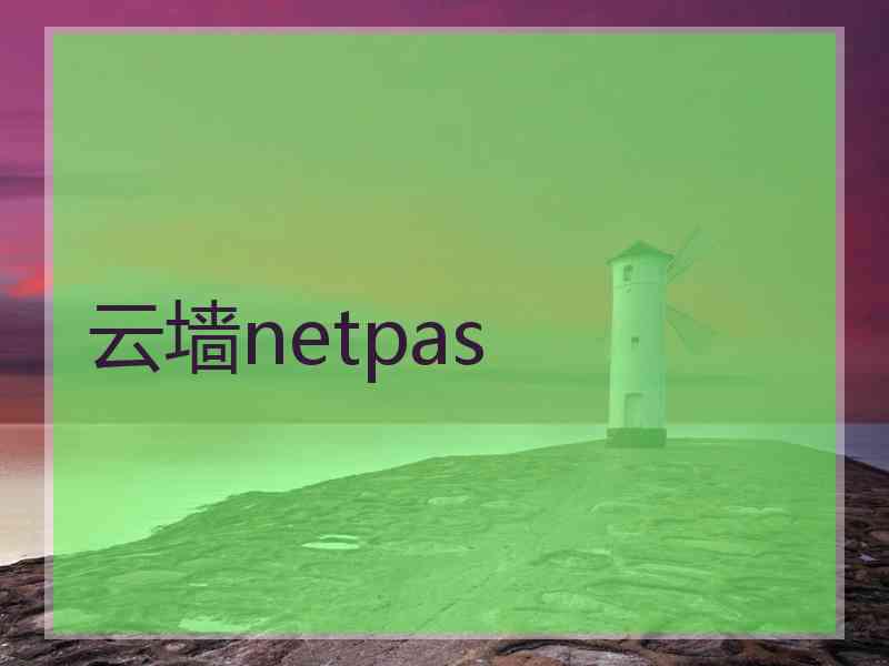 云墙netpas