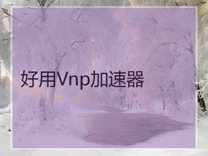 好用Vnp加速器