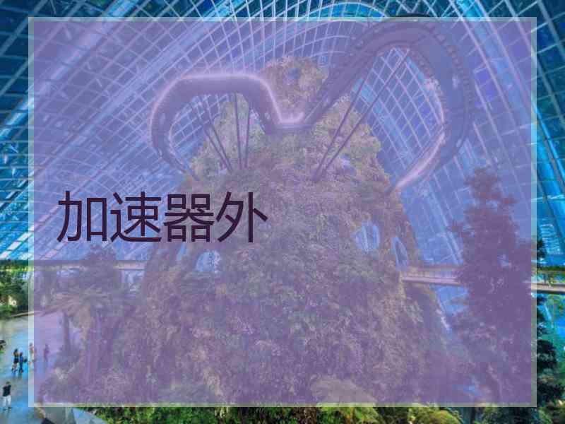 加速器外