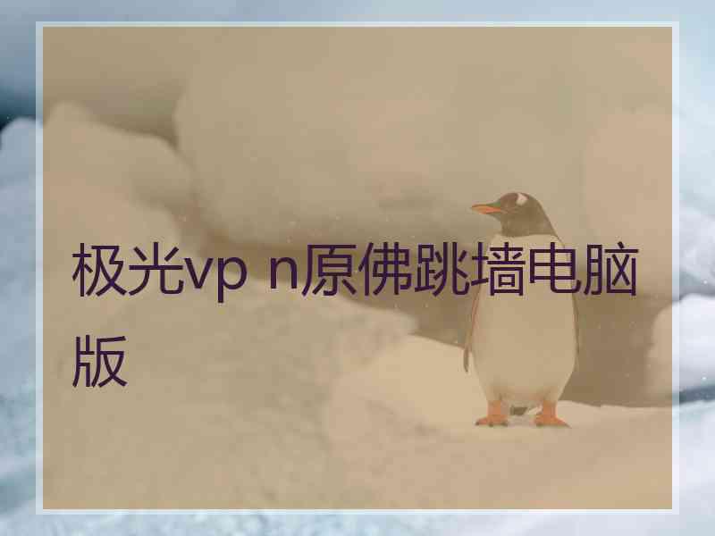 极光vp n原佛跳墙电脑版