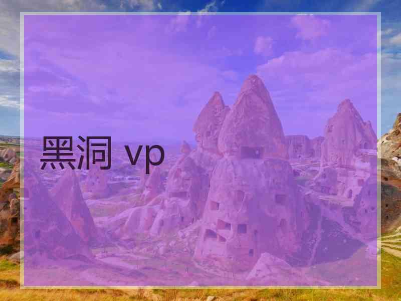 黑洞 vp