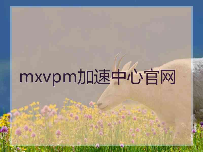 mxvpm加速中心官网