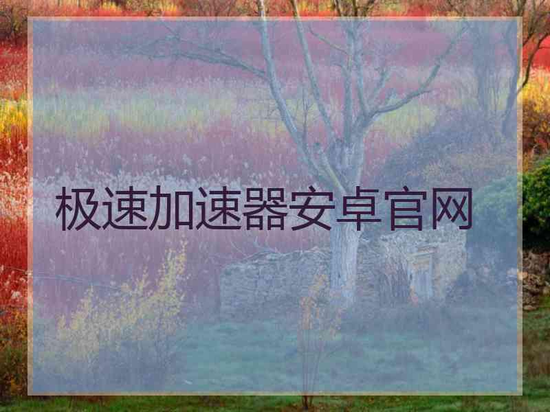 极速加速器安卓官网