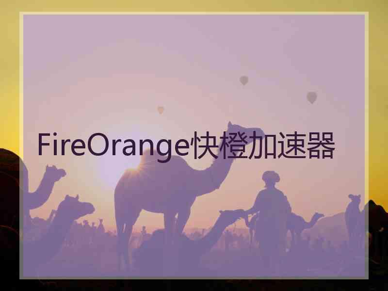 FireOrange快橙加速器