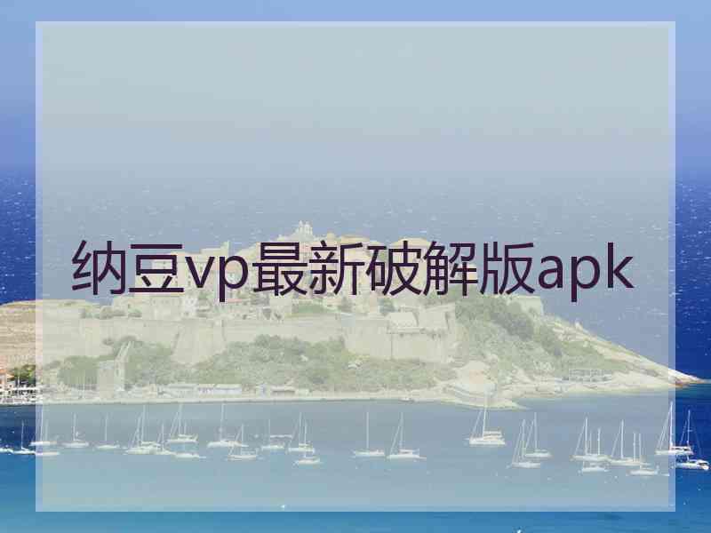 纳豆vp最新破解版apk