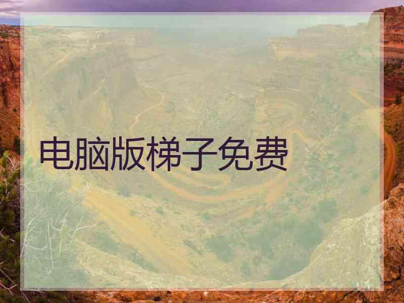 电脑版梯子免费