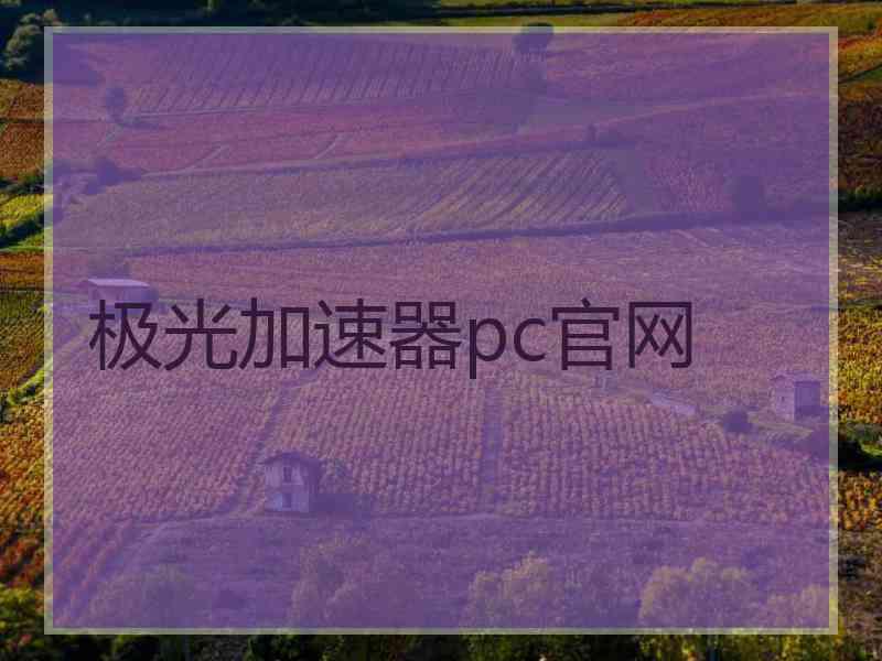 极光加速器pc官网