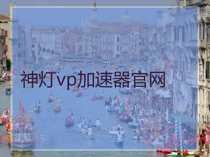 神灯vp加速器官网