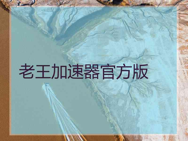 老王加速器官方版