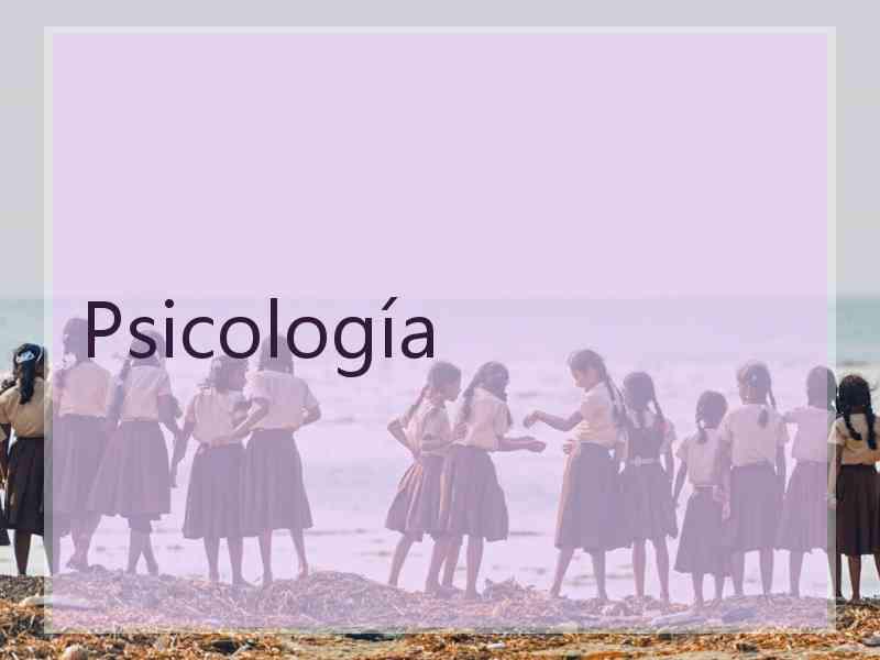 Psicología