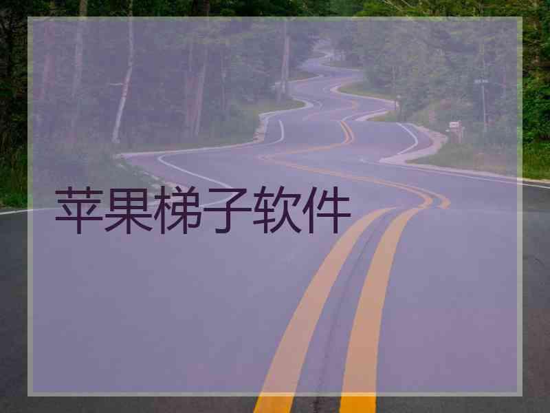 苹果梯子软件