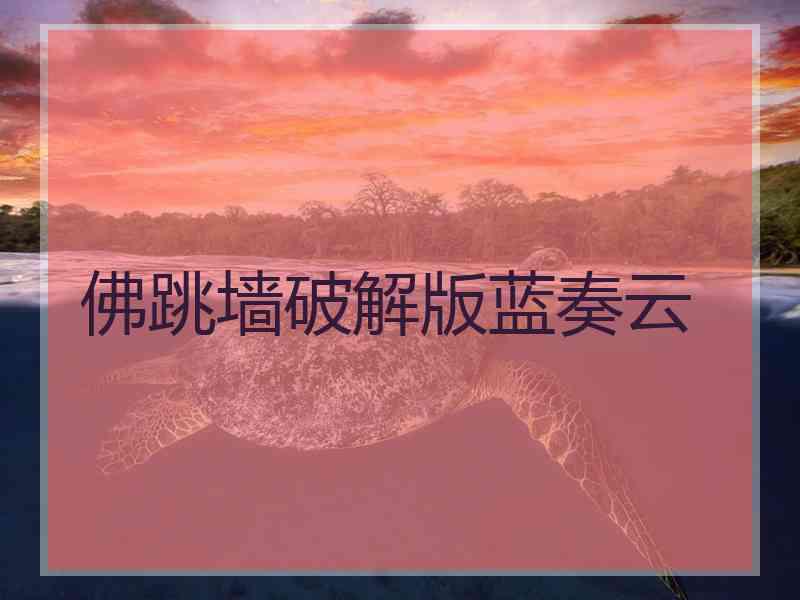 佛跳墙破解版蓝奏云