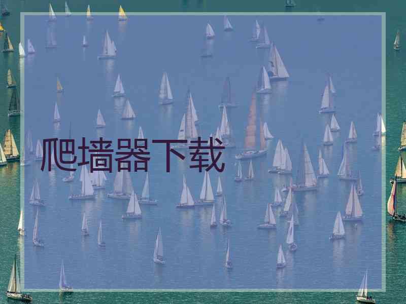爬墙器下载