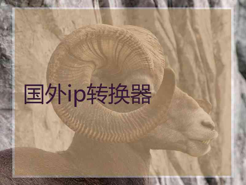 国外ip转换器