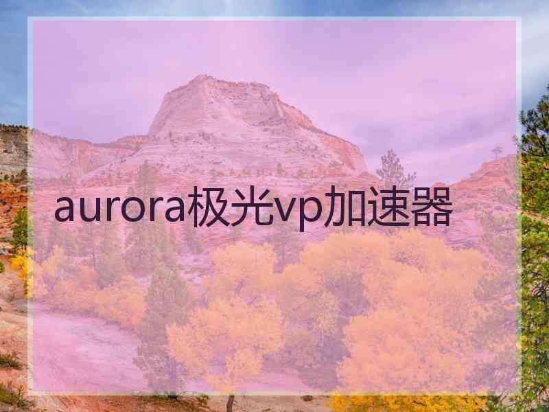 aurora极光vp加速器