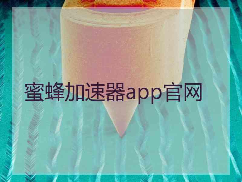 蜜蜂加速器app官网