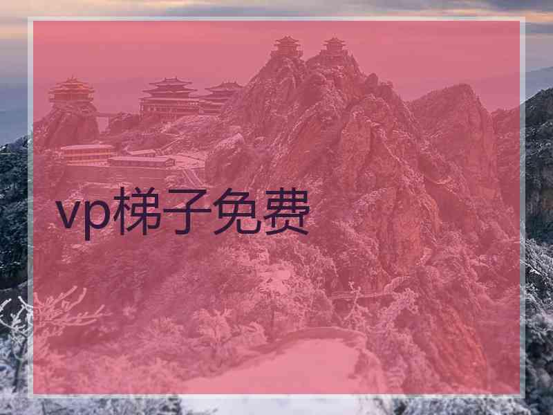vp梯子免费