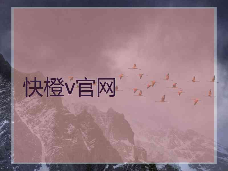 快橙v官网