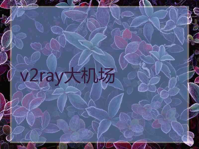 v2ray大机场