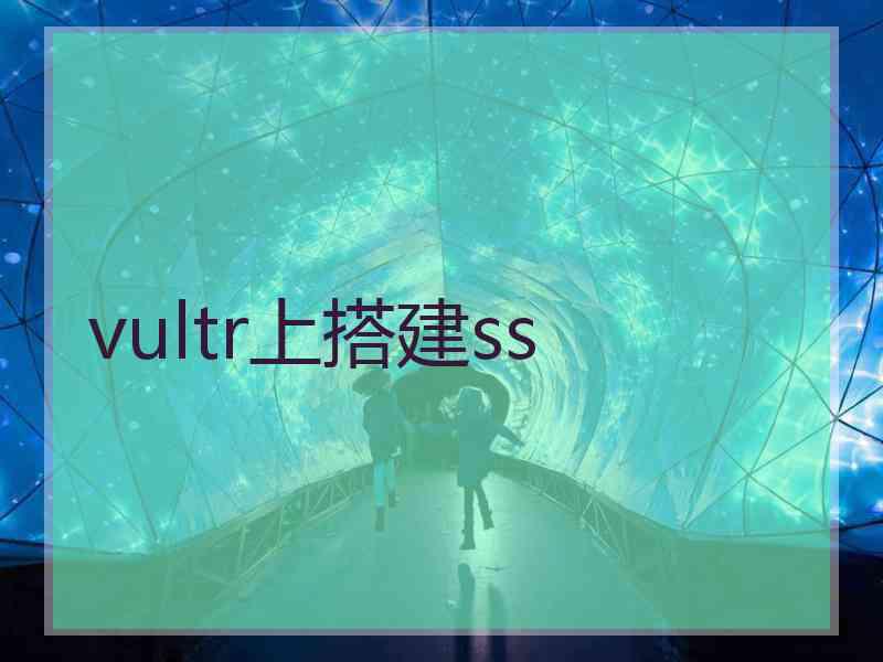 vultr上搭建ss