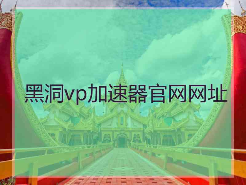 黑洞vp加速器官网网址