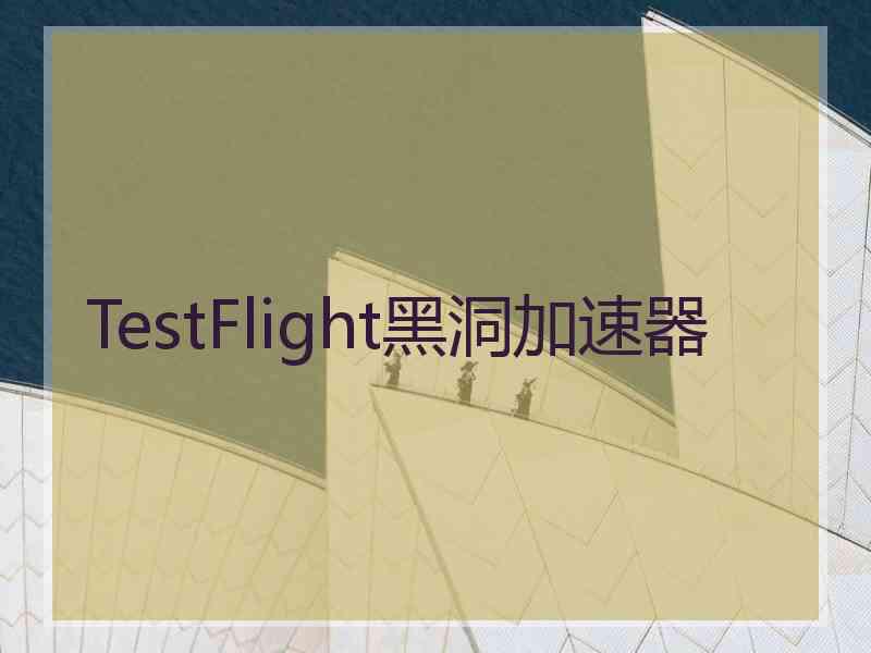 TestFlight黑洞加速器