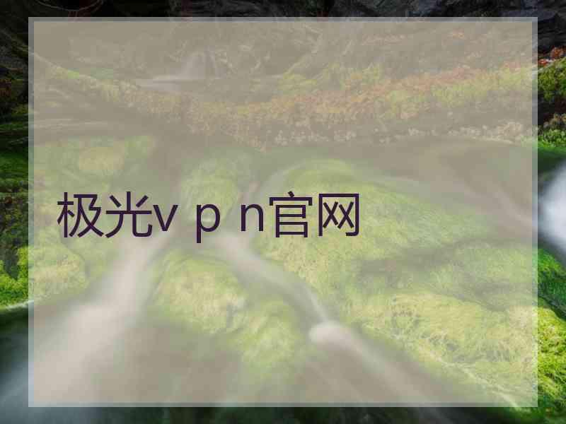 极光v p n官网